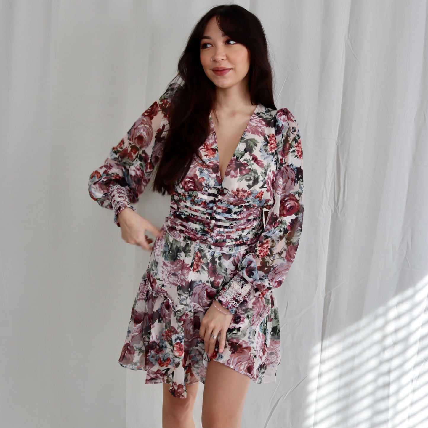 Ferris' Floral Dress