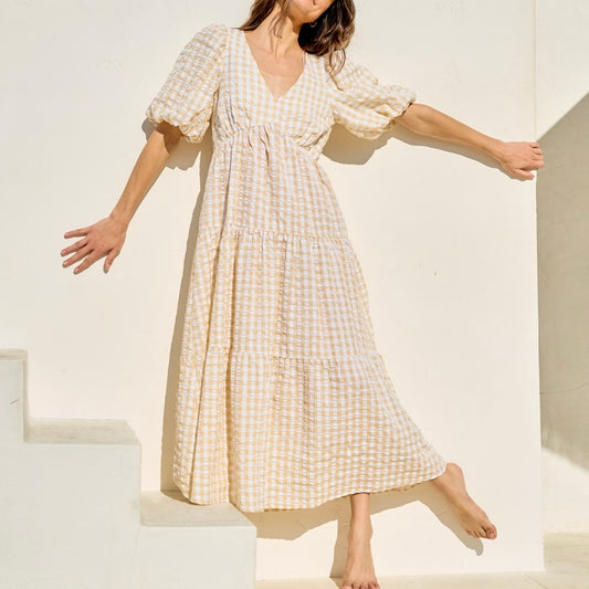 Brie's Gingham Dress