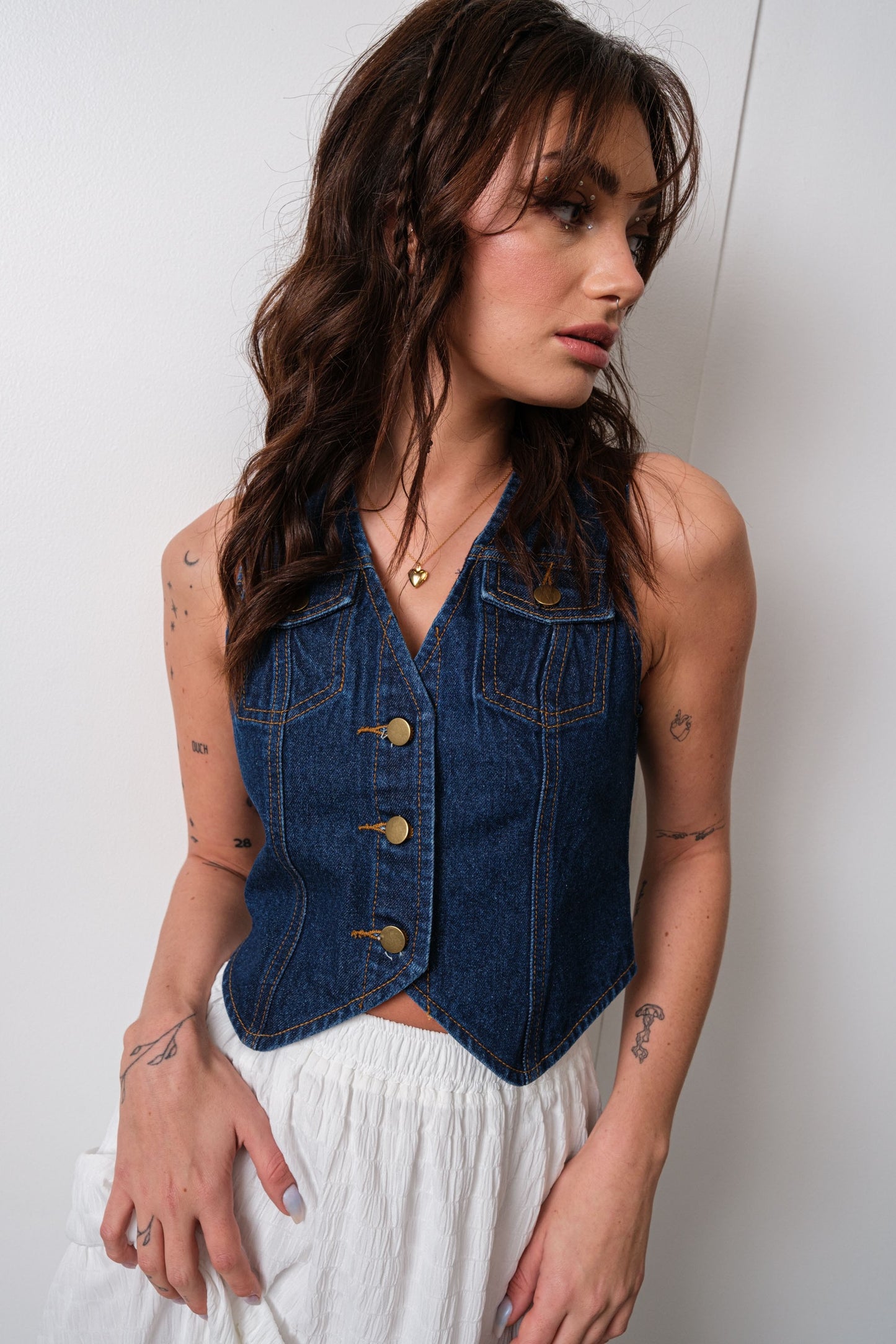 Delilah's Denim Vest