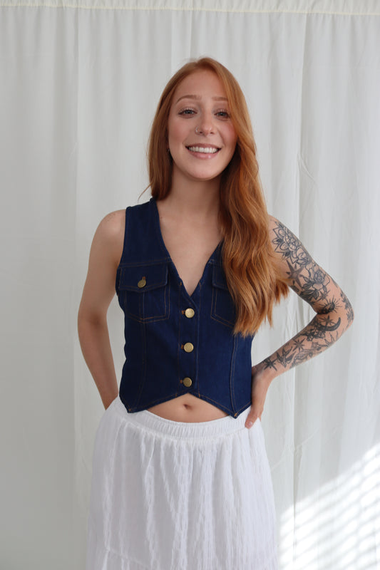 Delilah's Denim Vest